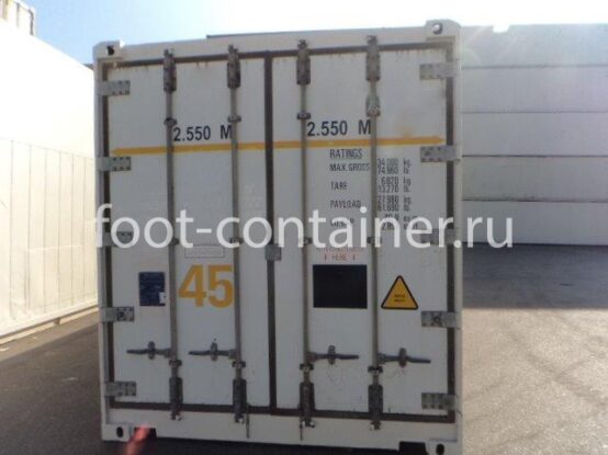 Рефконтейнер 45 футов высокий 2008 г.в. (45′ Reefer Container High Cube | 45′ RCHC/RFHC) (Фото 2)