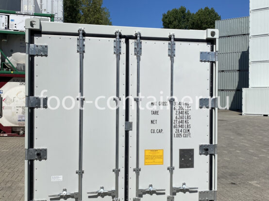 Рефконтейнер 20 футов 2021 г.в. (20′ Reefer Container | 20′ RC/RF) (Фото 1) Рефконтейнер 20 футов 2021 г.в. (20′ Reefer Container | 20′ RC/RF) (Фото 1)
