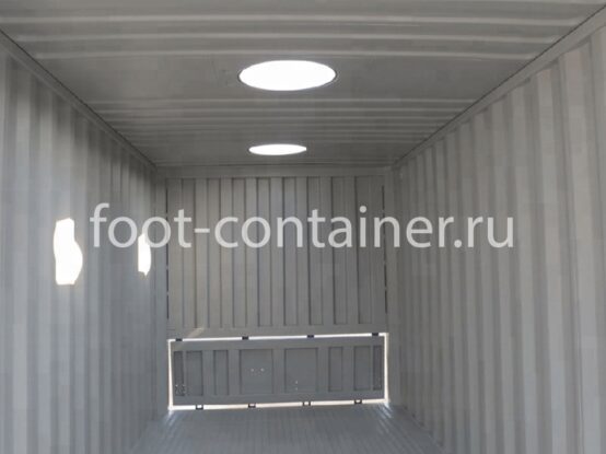 Сухогрузный морской контейнер 40 футов для насыпных грузов (40′ Bulk) Б/У (Фото 2) Сухогрузный морской контейнер 40 футов для насыпных грузов (40′ Bulk) Б/У (Фото 2)