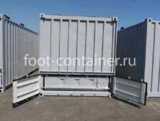 Сухогрузный морской контейнер 40 футов для насыпных грузов (40′ Bulk) Б/У